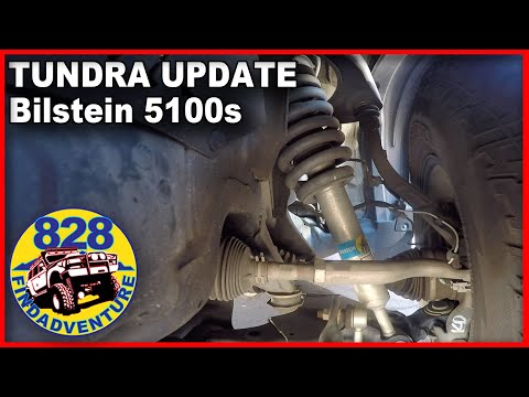 Bilstein 5100 update on the Tundra. #toyota #tundra #trdpro #bilstein #4x4 #offroad #tundraoffroad