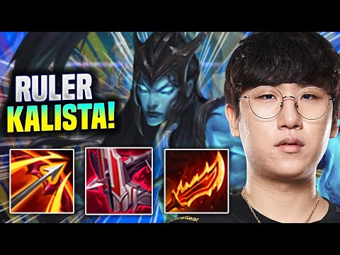 RULER STOMPING WITH KALSITA! - GEN Ruler Plays Kalista ADC vs Zeri! | Season 2022
