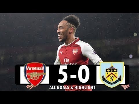 Arsenal vs Burnley 5-0 Goals & Highlights - Resumen (May 2018)