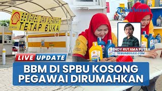 Stok BBM Langka dan Belum Tersedia, Beberapa Karyawan SPBU Shell Bekasi Dirumahkan Sementara