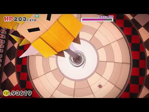 Paper Mario: The Origami King Boss Fight: Handaconda