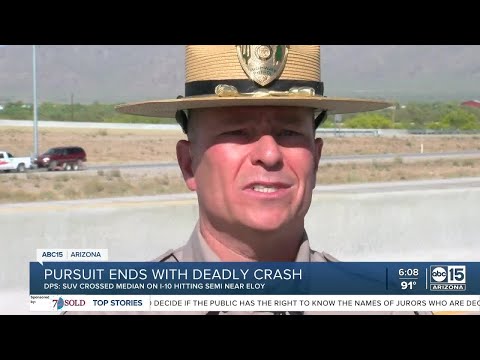 Three dead, multiple injured after SUV crashes on I-10 near Eloy