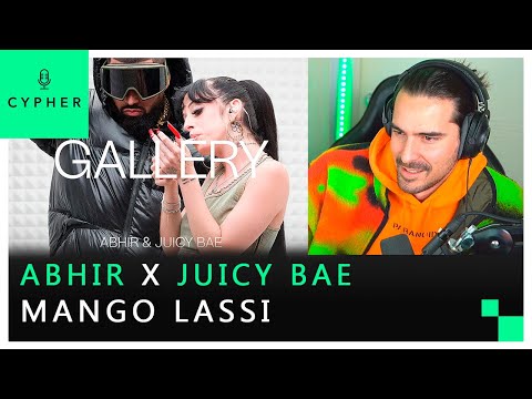 REACCIÓN a Abhir Hathi & Juicy BAE - MANGO LASSI | GALLERY SESSION - Amazon Music
