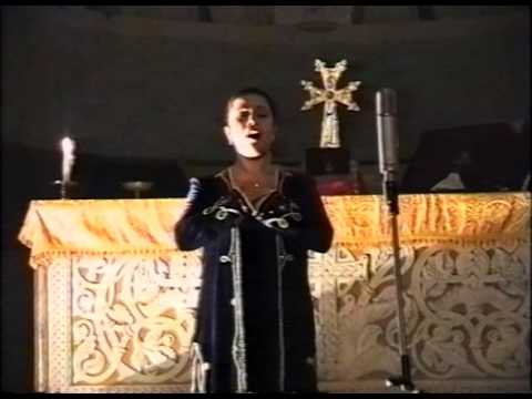 Anna Mayilyan.  Armenian sacred song Dasqn Hreakan