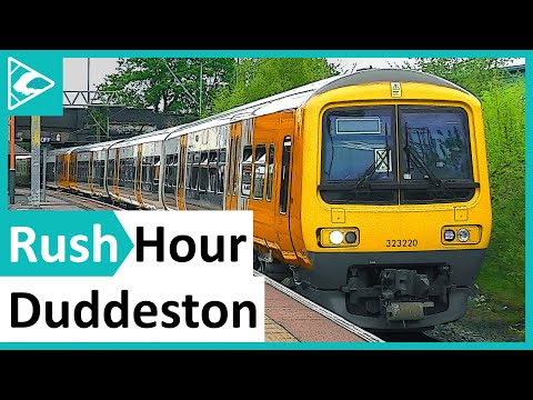 RUSH HOUR Trains at Duddeston (Birmingham) 13/05/2021