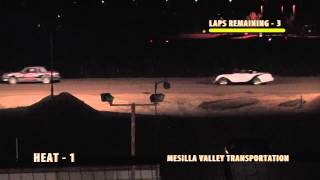 preview picture of video 'El Paso Speedway Park - April 27, 2012 - Street Stock Heat 1'