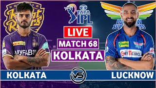KKR vs LSG Live Scores & Commentary | Kolkata Knight Riders vs Lucknow Super Giants Live Scores