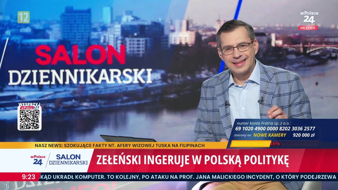 Salon Dziennikarski: Zełeński na polskiej scenie politycznej: kontrowersje i wpływ na wybory