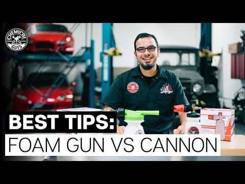 What's Better, A Foam Cannon or Foam Gun? - Chemical Guys