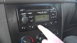 How to input radio code on Ford radios