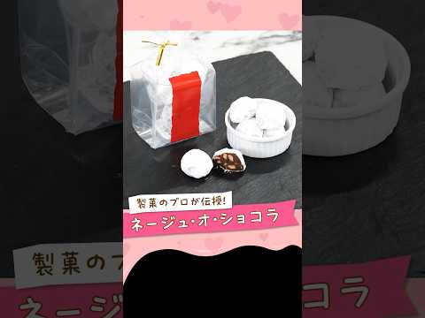 【製菓学科】もうすぐバレンタイン😘　美味しいチョコレートのお菓子を作ってみない？#バレンタイン #チョコレート#お菓子作り #製菓 #目白短大 #shorts