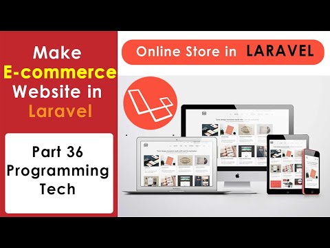 E-commerce Website in Laravel || Add to Cart Functionality || Part 36