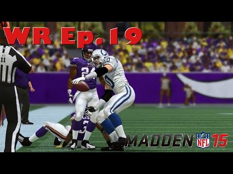 Madden NFL 15 Connected Franchise: WR Ep. 19 - COLTS DEBUT