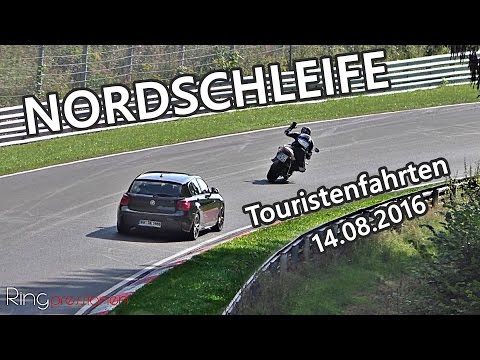 Nürburgring NORDSCHLEIFE Touristenfahrten ACTION SPEED no crash NurburgRING Impressionen 14.08.2016