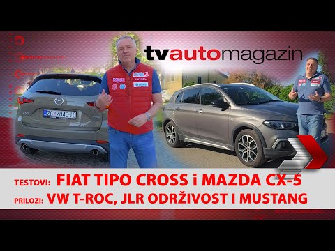 TV Automagazin S11 36 - Fiat Tipo Cross i Mazda CX-5! Šećer Mustang!