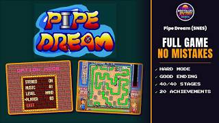 Longplay: Rounds A, B, D, G e Z — Pipe Dream (SNES)