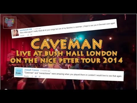 'Caveman' live on the Nice Peter ERB Live Tour 2014 - The Jackpot Golden Boys
