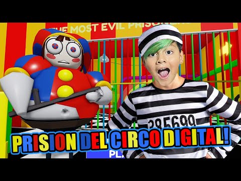 Locked up in POMNI Prison! | Karim Plays