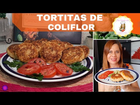 Tortitas de Coliflor | Receta Como hacer tortitas de coliflor