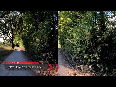 GoPro Hero 7 Black Vs. Hero 6 with Firmware 1.6 - 4K 30 fps Stabilization