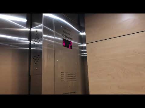 Haughton/Schindler 6400? elevators - Allegheny Professional Bldg. - AGH - Northside, Pittsburgh, PA