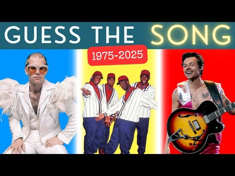 Guess the Song - 50 Years of Music: 1975-2025