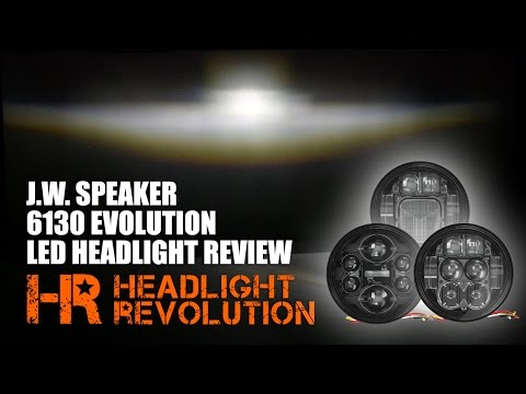 J.W. Speaker 6130 Evolution LED Headlight Review | Headlight Revolution