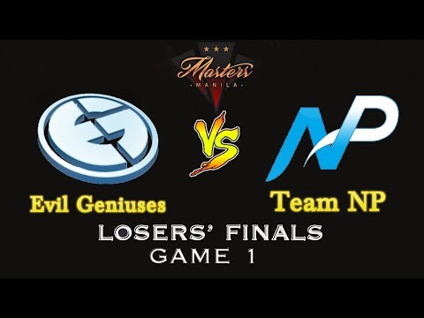 [Manila Masters] Evil Geniuses vs Team NP Losers' Final Game 1 Highlights