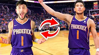 Switching Lives With Devin Booker For 24 HOURS!!