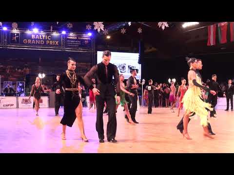 00729  WDSF Int. Open LA - Abora Cup. 1/4 f. Samba. Baltic Grand Prix 14.12.2019