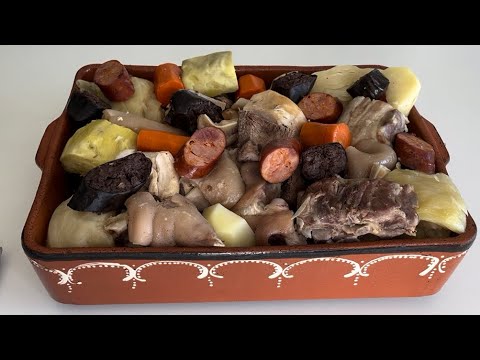 Esmeralda a fazer um Cozido à Portuguesa - Portuguese Recipe