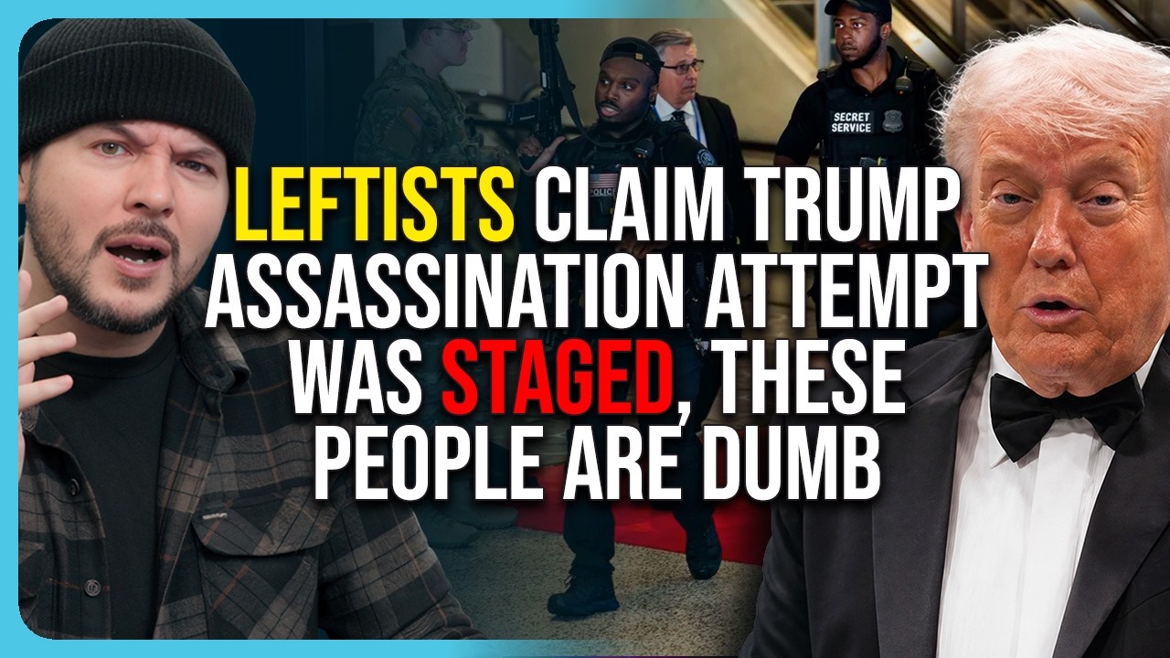 Leftists Claim Trump Assassination Attempt Was STAGED, These People Are Dumb