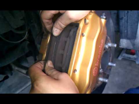 Brembo brake change 350 z