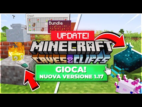 DOWNLOAD MINECRAFT UPDATE 1.17! - Minecraft TUTORIAL ITA!
