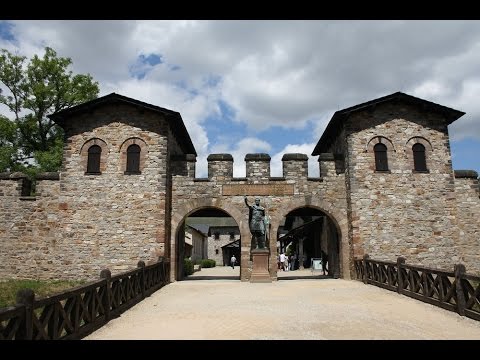 Германия Бад-Зоден крепость Заальбург