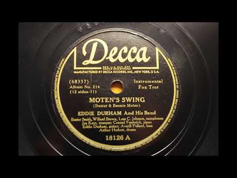 EDDIE DURHAM And His Band { MOTEN'S SWING } 1940.