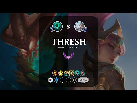 Thresh Support vs Janna - KR Master Patch 13.24