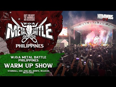 W:O:A Metal Battle Philippines Warm Up Show