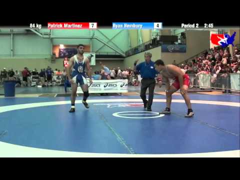 Patrick Martinez vs. Ryan Hembury at 2013 ASICS University Nationals - FS