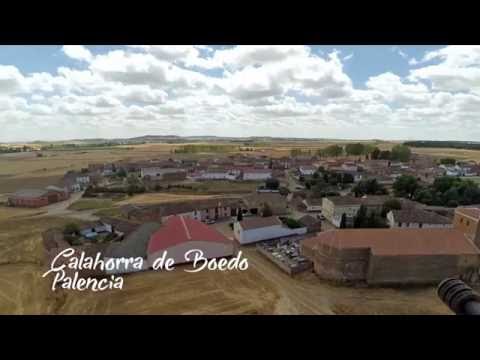 Calahorra de Boedo desde el aire