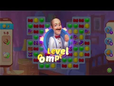 Homescapes🏠: Beat Level 4082-4083 - Gameplay (Android | iOS)