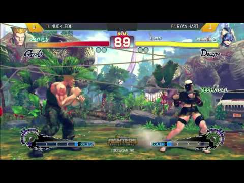 SXSW 2015 USF4 - NuckleDu (Decapre, Guile) vs Ryan Hart (Decapre)