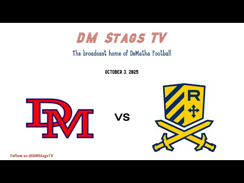 DeMatha Football vs Riverdale Baptist