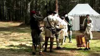 preview picture of video 'Guilford Militia Small Arms Demonstration'