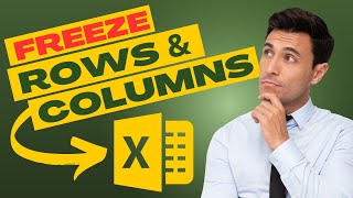 How to freeze rows and Columns in Excel (quick and easy)