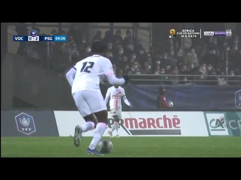 16 Year Old El Chadaille Bitshiabu Debut vs Vannes OC | 03/01/2022
