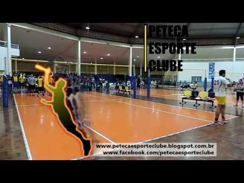 "Tira teima" de ponto na Semifinal Adulto (Praia Clube X PIC) - Campeonato Mineiro de Peteca