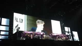 Action video sequence - Justin bieber [live]