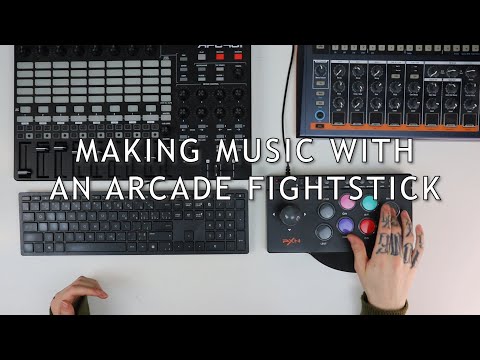 Making music with an Arcade Fightstick [USB Midi + Ableton]