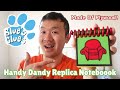 Unboxing Blue S Clues Handy Dandy Replica Notebook